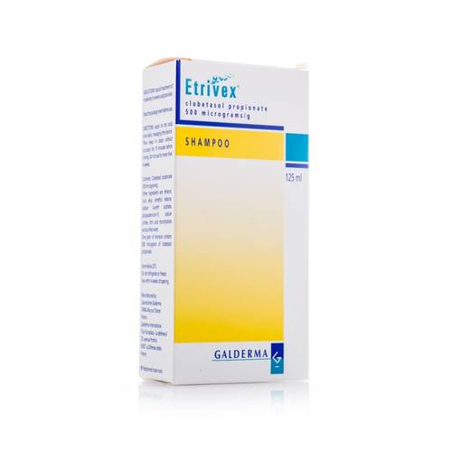 Etrivex 0.05% Shampoo 125Ml