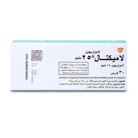Lamictal 25Mg 30Tab