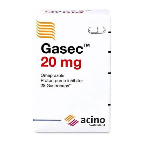 Gasec 20Mg  28Cap