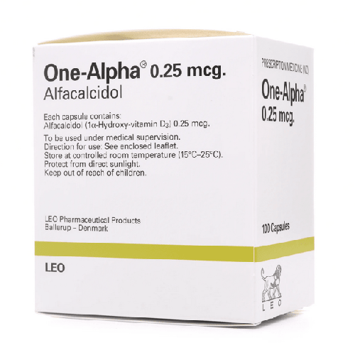 One Alpha 0.25Mcg 100Cap