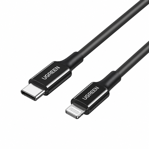 UGREEN USB-C to Lightning PD Fast Charging Cable 60W (1 متر)