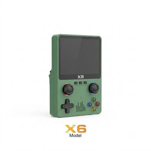 Game Console X6 جهاز ألعاب محمول X6 بشاشة 3.5 بوصة