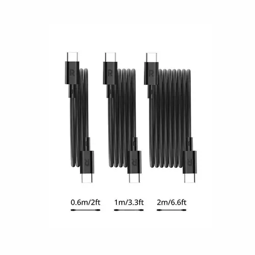 RAVPower Charge & Sync Type-C to Type-C Cable Combo 3 Pack 60W