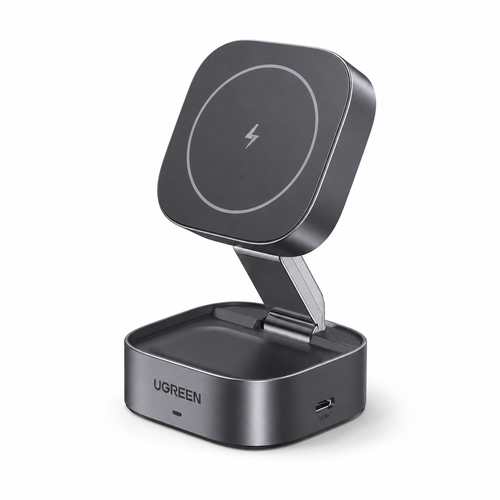 UGREEN 2-in-1 Magnetic Wireless Charger Stand