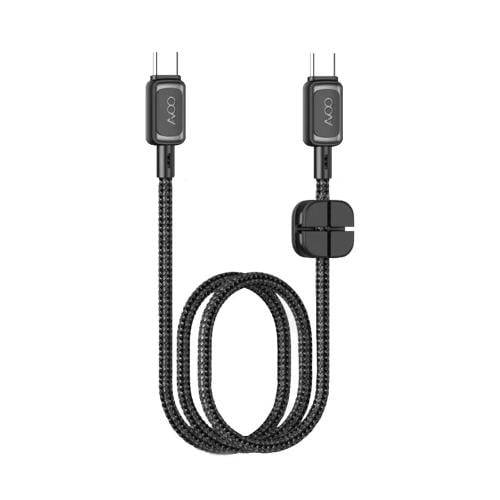 سلك شاحن من avoo type-c to type-c قماش