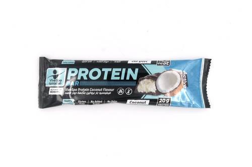 Vivisbo Protein Bar with Coconut Flavor, 60g