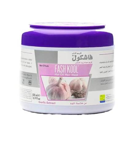 فاشكول حمام زيت للشعر بخلاصة الثوم 500 مل