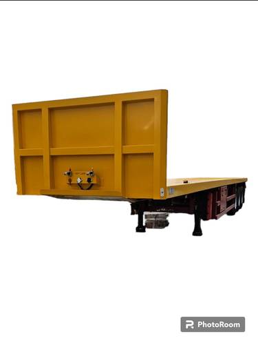 3-axle TFD flatbed, national Turkish axle assembly, 12 tons