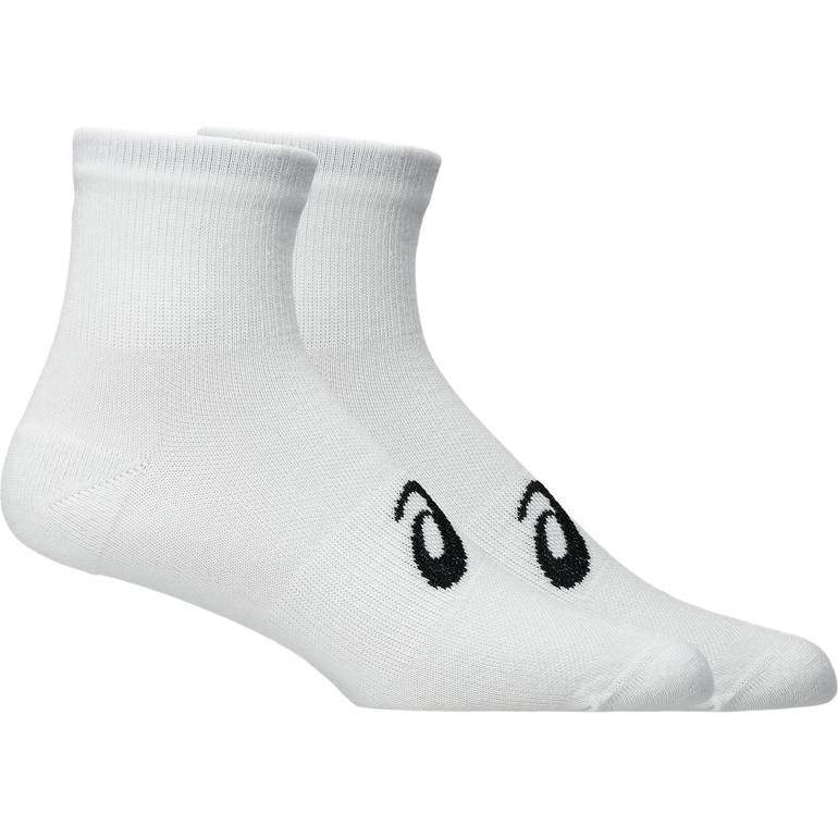 3 PACK QUARTER SOCK   (WHITE) - L