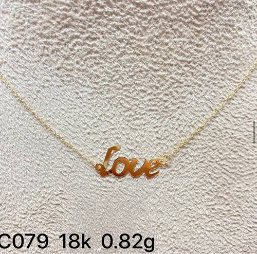 عقد ذهب عيار 18