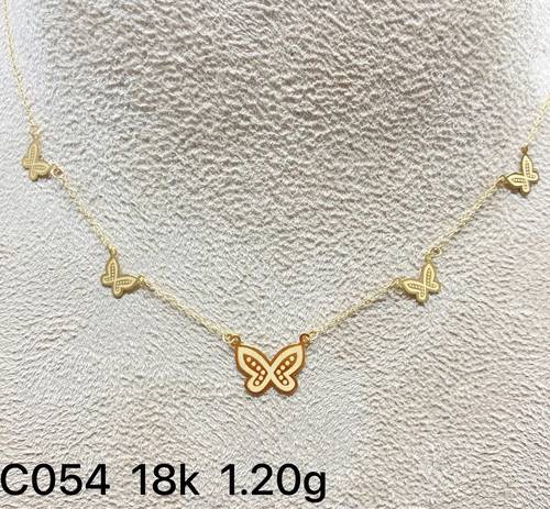 عقد ذهب عيار 18