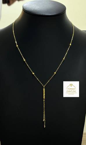 عقد ذهب عيار 21