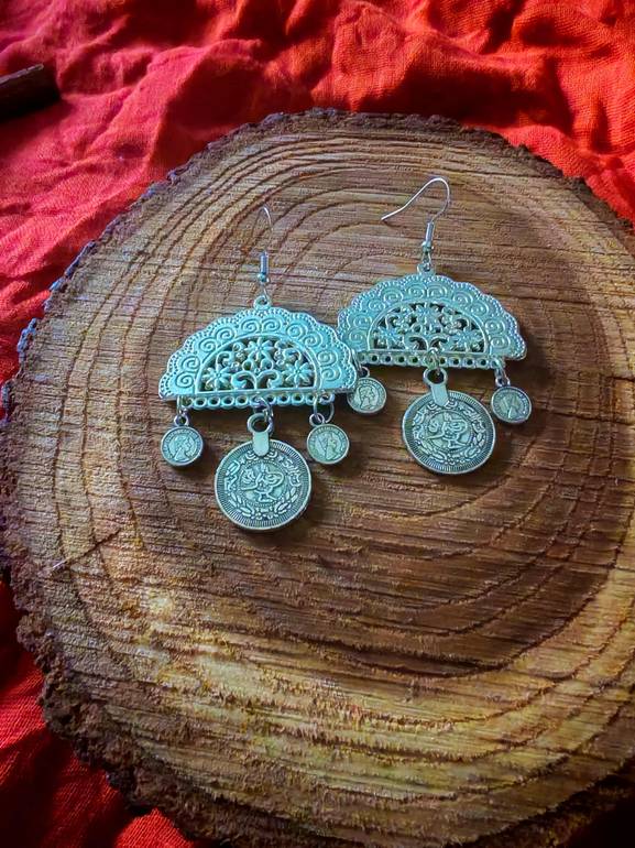 Hindi boho style earrings