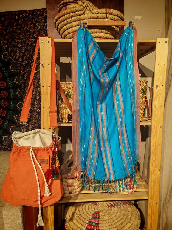 Blue Pashmina shawl