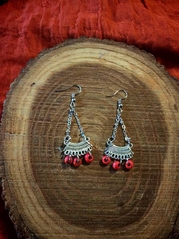 Dangling earrings