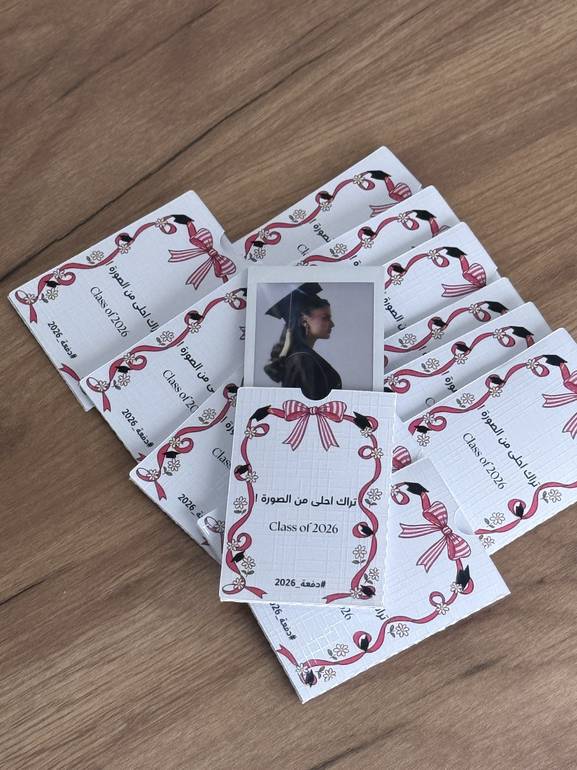 ذكرى التخرج – ظرف صور  Instax
