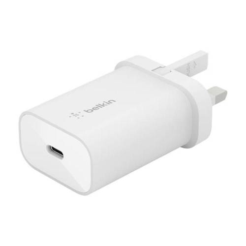 فيش جداري بيلكن بوست تشارج USB-C بقوة 25 واط أبيض