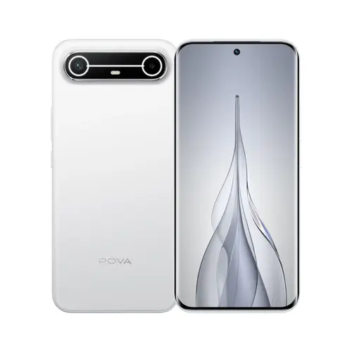 تكنو بوفا سليم 256 جيجابايت 8+8 رام - أبيض