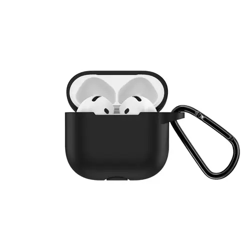 جراب سماعة Air pods 3 pro سليكون شفاف  جرين ليون 