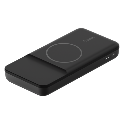 متنقل بوست تشارج 10000 ملي أمبير منفذين + شحن لاسلكي MagSafe بيلكن&nbsp;أسود