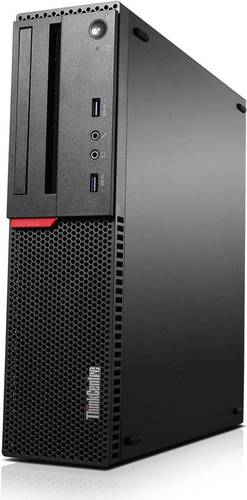 كمبيوتر مكتبي Lenovo ThinkCentre M910S SFF، معالج Intel Core i5 من الجيل السادس بسرعة 3.20 جيجاهرتز، ذاكرة وصول عشوائي (RAM) سعة 16 جيجابايت، قرص تخزين SSD سعة 1 تيرابايت، واي فاي، لوحة مفاتيح، ماوس، نظام التشغيل Windows 11 Pro (مُجدد)