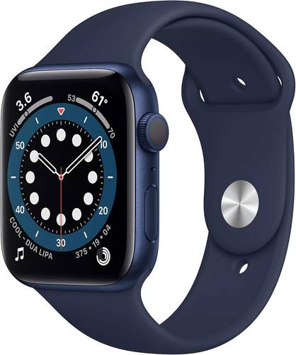 Apple Watch Series 6, used, 3-month warranty, size 44