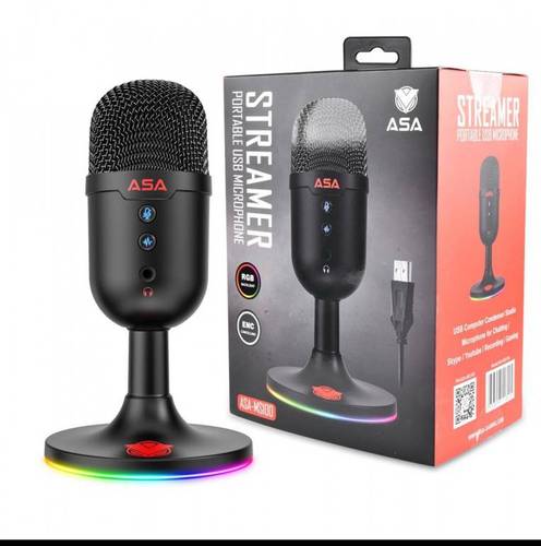 ASA Professional Strimmer Microphone - Black