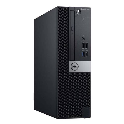 Refurbished Dell Optiplex 7060 Compact Desktop PC | 8th Generation Intel i7-8700 (6-Core) Processor | 32GB DDR4 RAM, 512GB NVMe M.2 SSD | Built-in Wi-Fi & Bluetooth | Windows 11 Pro | Keyboard & Mouse