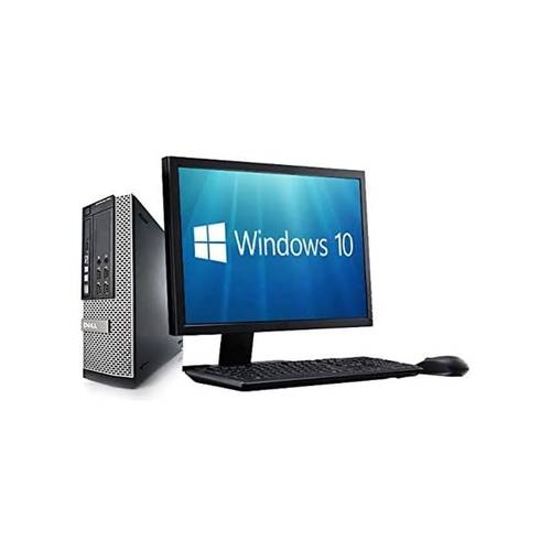 Dell OptiPlex Quad Core i5 Desktop Computer with Accessories + 19-inch Monitor + Wi-Fi 8GB RAM, 1TB SSD, Windows 10 - 64-Bit (Renewed)