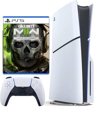 SONY PLAYSTAITON 5 CD SLIM + MODERN WARFARE 2 ( 1 YEAR WARENTY)/)