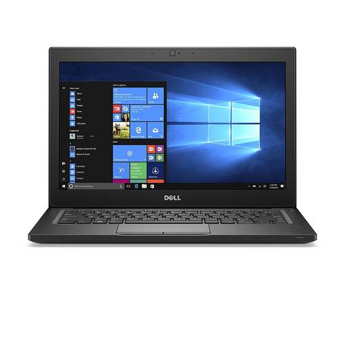 ديل مجدد - لابتوب Latitude 7280 بشاشة 12.5 بوصة، مع معالج Intel Core i7 من الجيل السادس، 8 جيجابايت ذاكرة RAM، 256 جيجابايت SSD، رسومات Intel HD باللون الأسود 