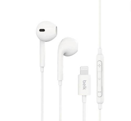 سماعة belk لايتينج جديدة معتمدة من ابل ضمان 24 شهر 