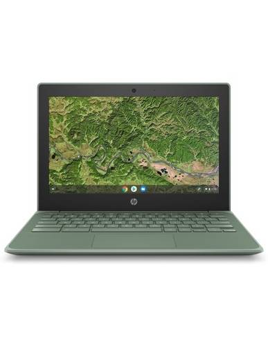 لابتوب إتش بي مجدد - جهاز Chromebook 11 G8 مع شاشة HD بحجم 11.6 بوصة، معالج Celeron N4020/الجيل الرابع/ذاكرة RAM 4GB/تخزين SSD 32GB/نظام Chrome OS، باللون الأسود، باللغة الإنجليزية والعربية