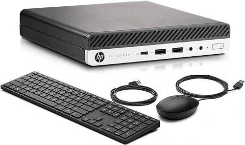 HP Mini Desktop 800 i5-6500T, 16GB DDR4 RAM, 512GB SSD, Windows 10 Pro