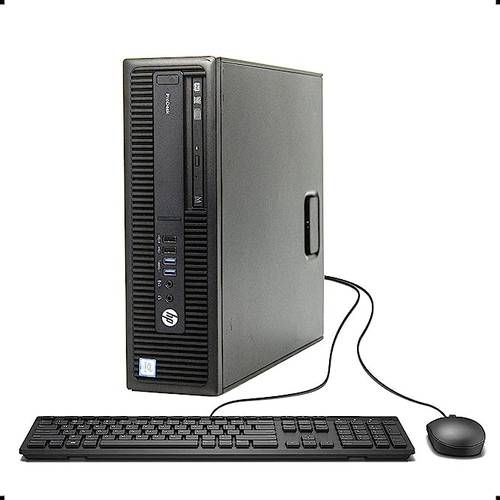 HP Desktop 600 G2 Intel Core i5 (6th Gen) i5-6500 8GB DDR4 SDRAM 256GB SSD (Refurbished), Intel, Windows 10