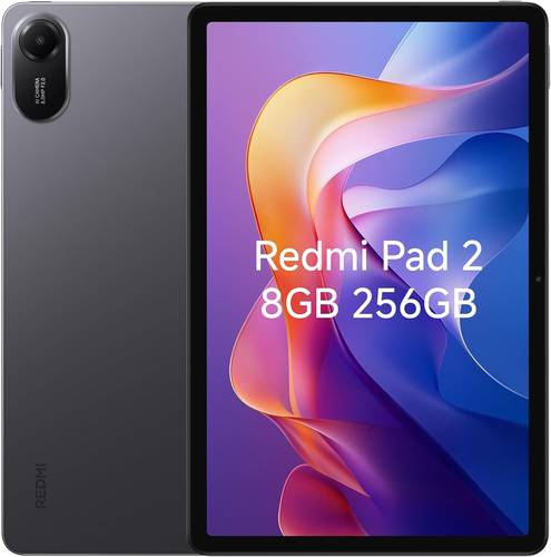 Xiaomi Redmi Pad 2 4G LTE Tablet, 11-Inch, 256GB, 8GB RAM - Graphite Gray