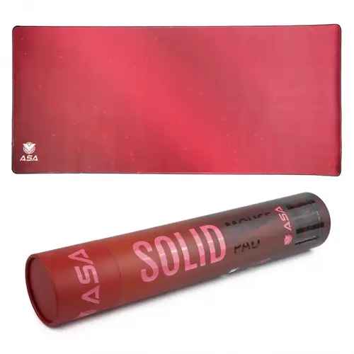 ASA- Mouse Pad Solid 01 - 90X40-Red