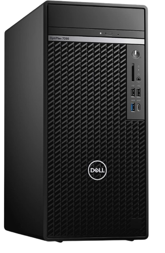 كمبيوتر ديل أوبتيبلكس 7090 تاور، معالج Intel Core i5 من الجيل 11، ذاكرة 512 جيجابايت ,رام 16 جيجابايت SSD، DVD، نظام تشغيل أوبونتو لينكس (مجدد، ضمان سنتين)
