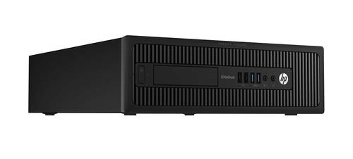 كمبيوتر مكتبي HP EliteDesk 800 G1 SFF عالي الأداء للأعمال، معالج Intel Quad Core i5-4590 بسرعة تصل إلى 3.7 جيجاهرتز، ذاكرة وصول عشوائي (RAM) سعة 16 جيجابايت، قرص صلب سعة 1 تيرابايت، قرص SSD سعة 256 جيجابايت ، واي فاي، نظام التشغيل Windows 11 Professional (مُجدد)