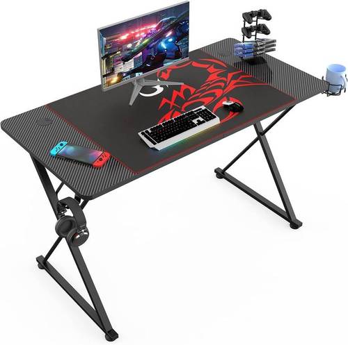 Gaming table Eureka, X-leg shape, size 55 inch