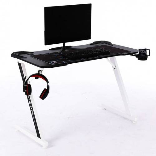 ASA- ASA ROYAL office table and gaming table with mouse pad - white
