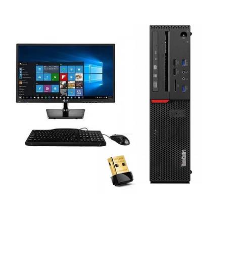 Lenovo ThinkCentre M900 SFF Intel Quad Core i5-6500-3.2 GHZ, 8GB RAM, 256GB Solid State Drive, W10P, Business Desktop Computer(Renewed)