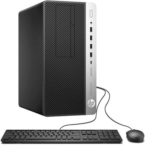 كمبيوتر مكتبي HP ProDesk 600G4 البرجي مجدد | معالج Intel i7-8700 (3.4) | ذاكرة وصول عشوائي DDR4 سعة 32 جيجابايت | قرص SSD سعة 500 جيجابايت | واي فاي 5G + بلوتوث | ويندوز 11 | كمبيوتر شخصي منزلي أو مكتبي 