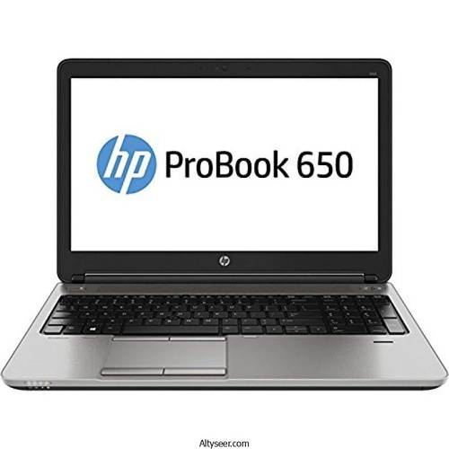 مُجدد - لابتوب برو بوك 650 الجيل الأول بشاشة مقاس 15.6 بوصة ومعالج إنتل كور i5/الجيل الرابع/ذاكرة رام سعة 8 جيجابايت/محرك أقراص SSD سعة 256 جيجابايت/بطاقة رسومات إنتل بدقة عالية الوضوح إصدار 2014 أسود