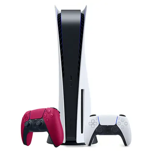 PlayStation 5 Disc Edition Refurbished with DualSense™ Wireless Controller, Red