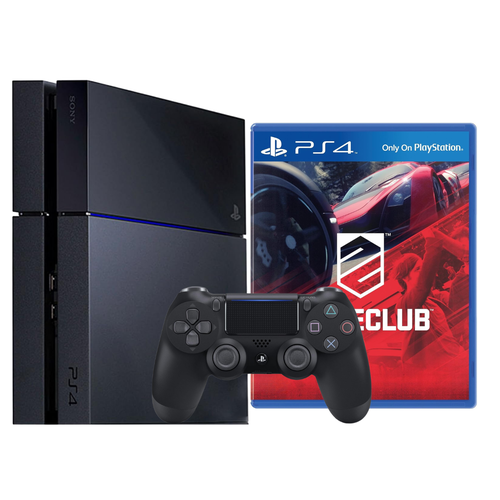 سوني بلايستيشن 4 الاصدار الأساسي 500 جيجا مجدد مع وحدة تحكم ديوال شوك 4 + شريط Driveclub