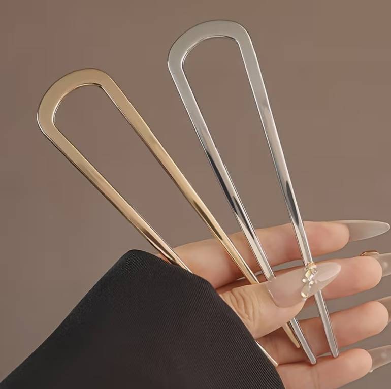 U Shaped French Hairpin