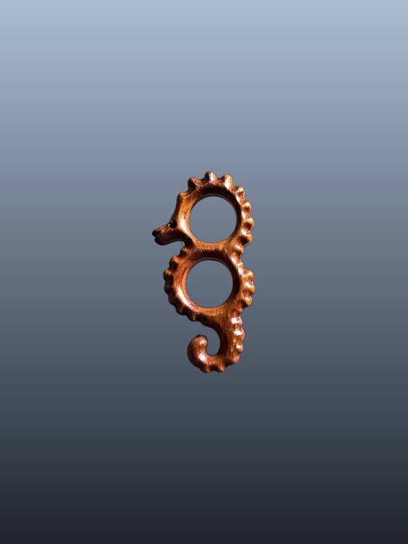 Seahorse Sarong Ring - Beach Wrap Holder