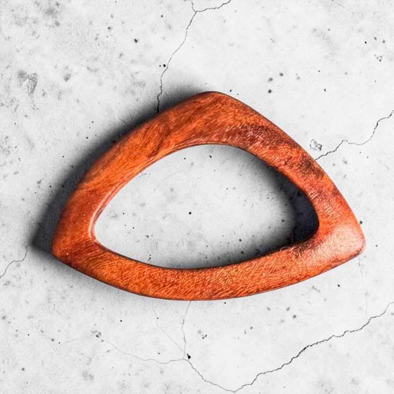 Terra Loop Wooden Hair Barrette