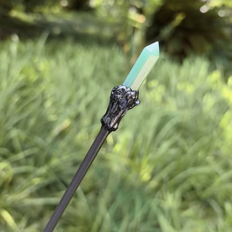 Green Aventurine Hairpin